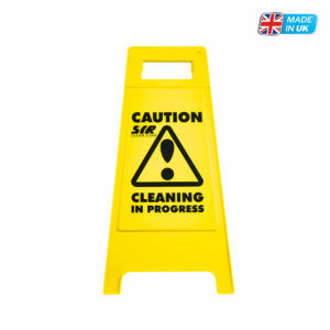 Cleaning in Progress Safety Sign