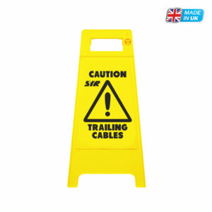 Trailing Cables Safety Sign