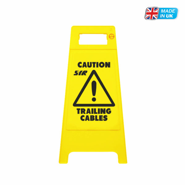 Trailing Cables Safety Sign