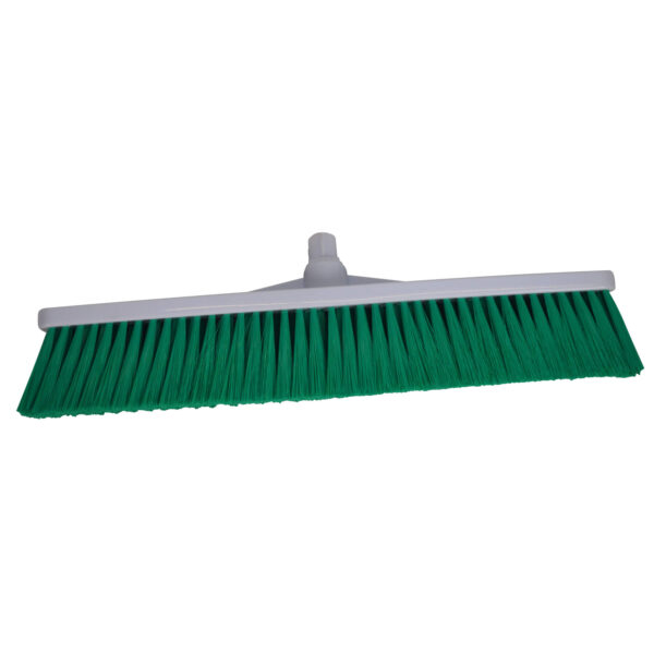 Large Heavy Duty Soft Broom Green