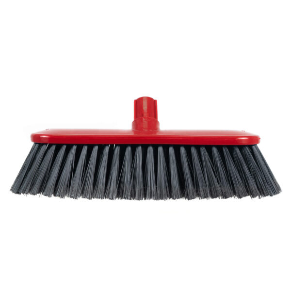 Traditional Soft Broom Red