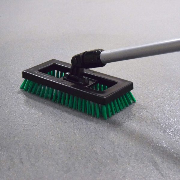 Swivel Deck Brush Black w/ Coloured Bristles - Image 3