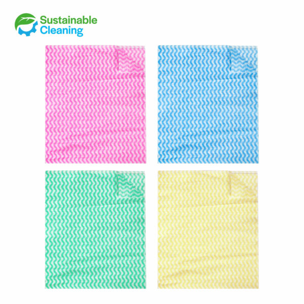 Eco Wood Pulp Disposable Cloths 33cm x 35cm